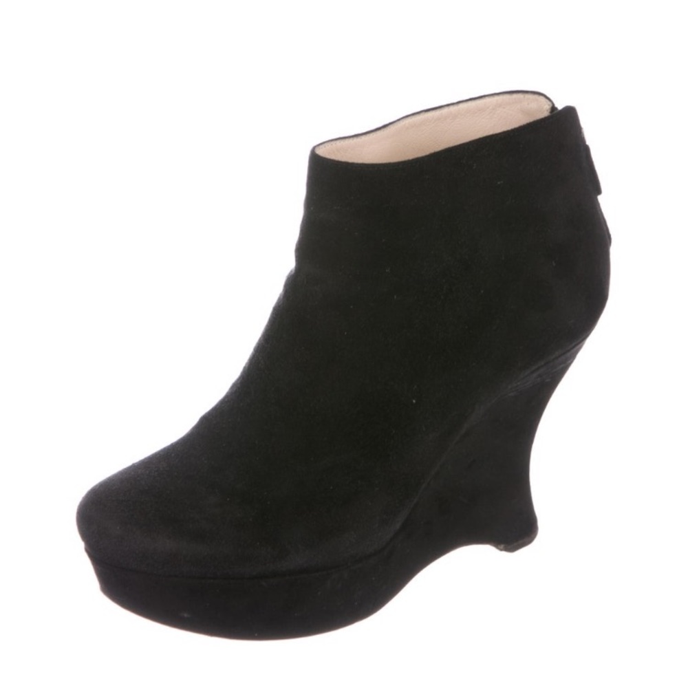 Prada Suede Ankle Boots - Picture 2 of 7